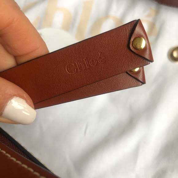 SOLD🎉CHLOE Small Marcie Leather Saddle crossbody - Picture 8 of 8